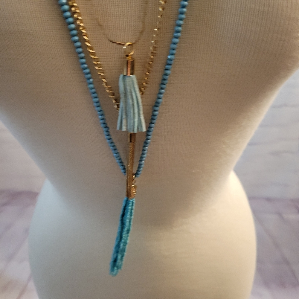 Express Layered Necklace Multicolored - Picture 2 of 5